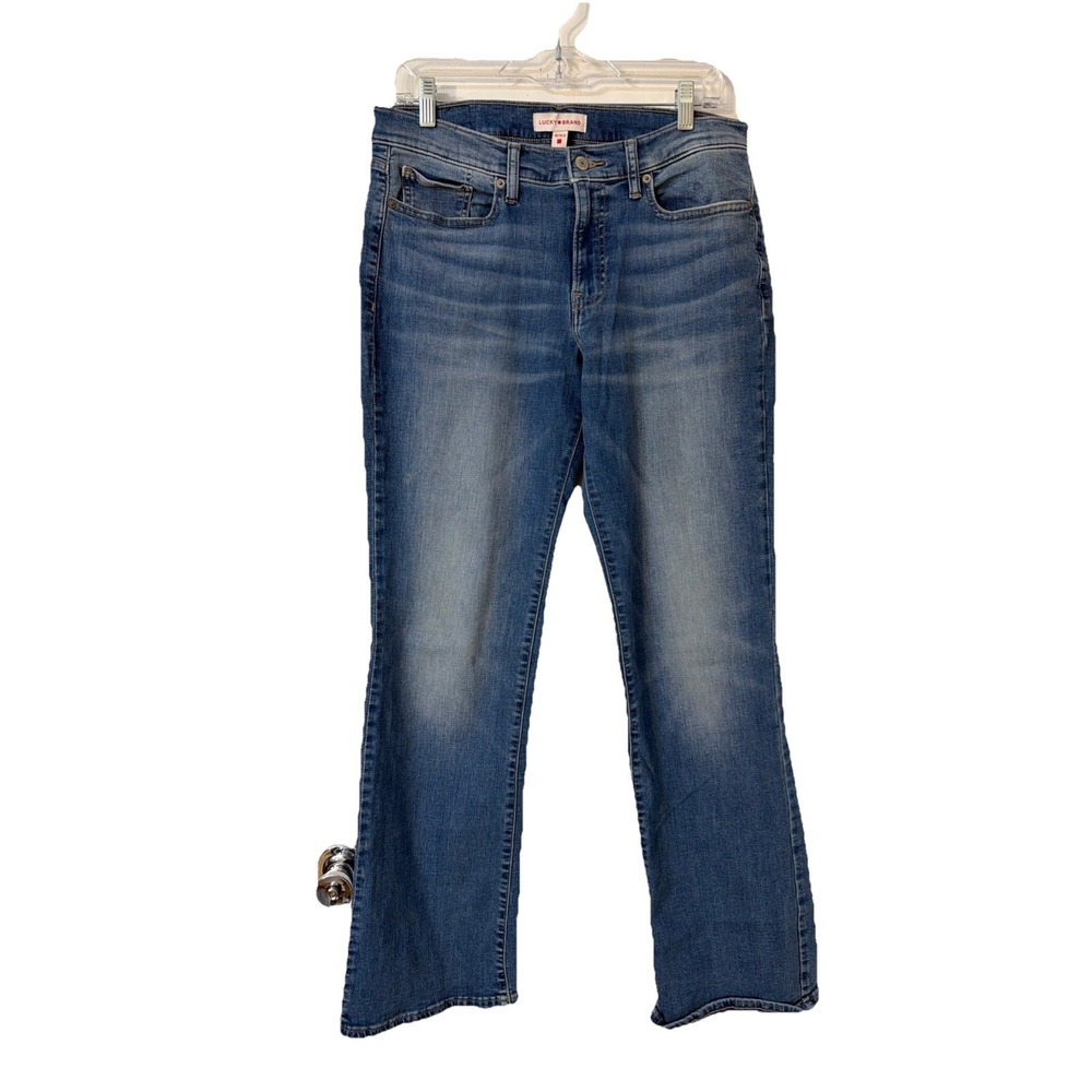 Lucky Brand Sweet Boot Jeans‎ Dark Wash Blue Denim Mid Rise Bootcut 10/30